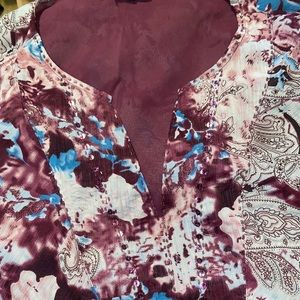 'Separates' Multi Floral Tunic (Plus)